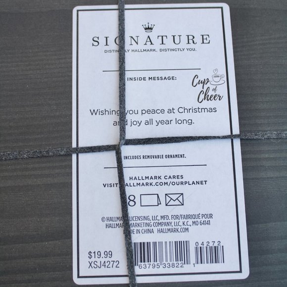 ✨2/$30 🎄Hallmark Signature 🕊 Christmas Card Set - Picture 3 of 3